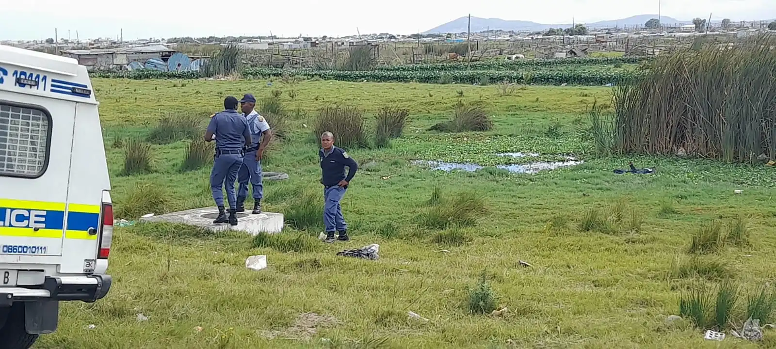 The body was just a stone-throw away from the church. Even people standing in the church could see the body.