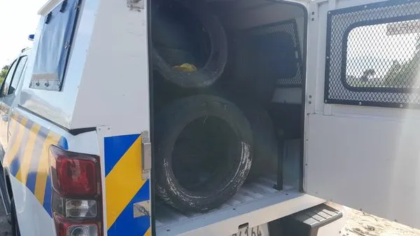 City of Cape Town found 249 hidden 'EFF' tyres