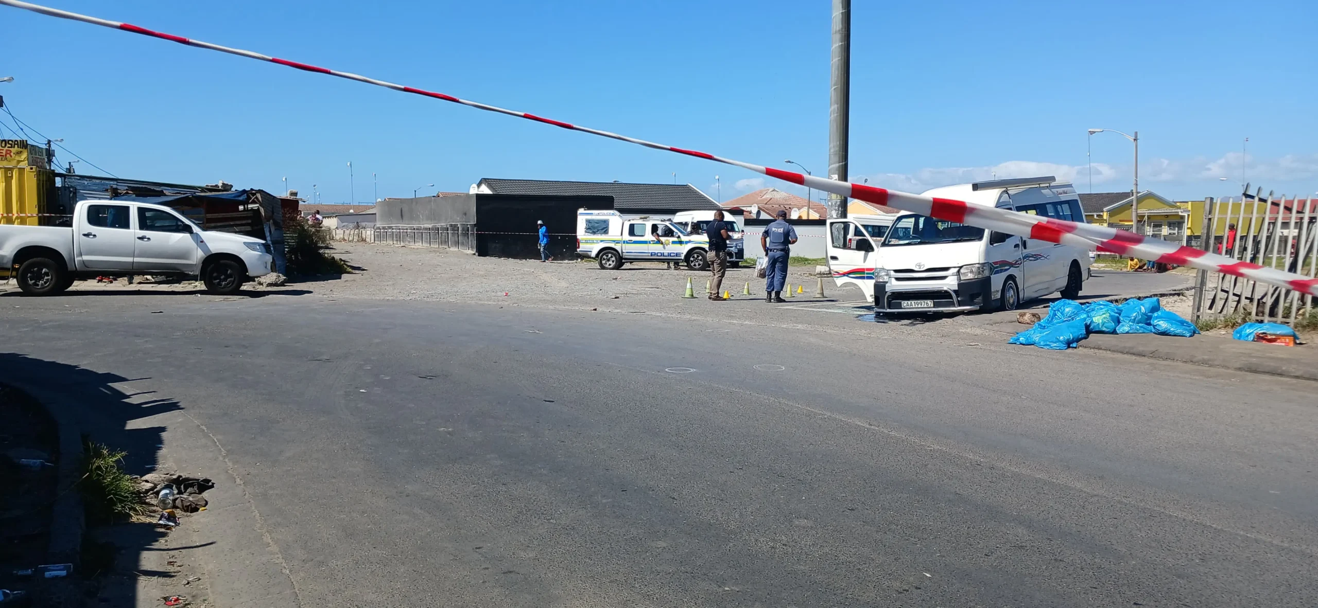 We heard over 50 gunshots during taxi shooting