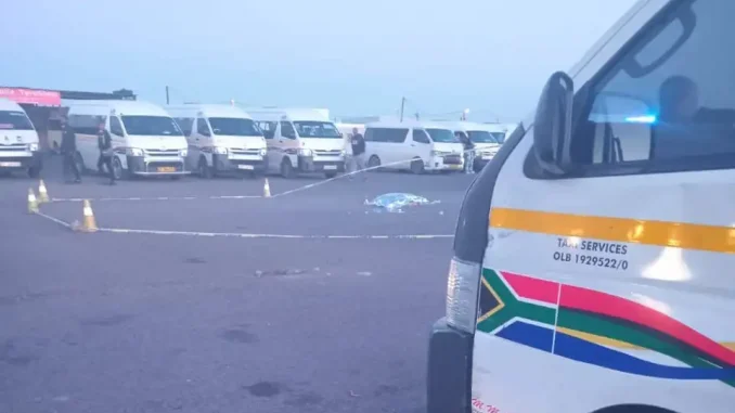 Another Taxi Rank Shooting in Cape Town