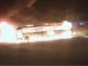 Shock as 50 buses set alight in one night!