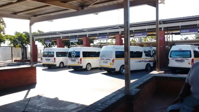 Man shot as bullets fly at taxi rank